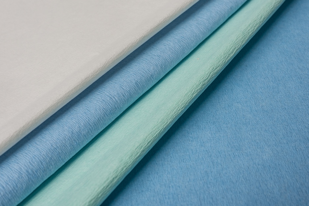 Sterilisationsbogen KreppPapier Sterisheet 160 Soft Green 60g/m2