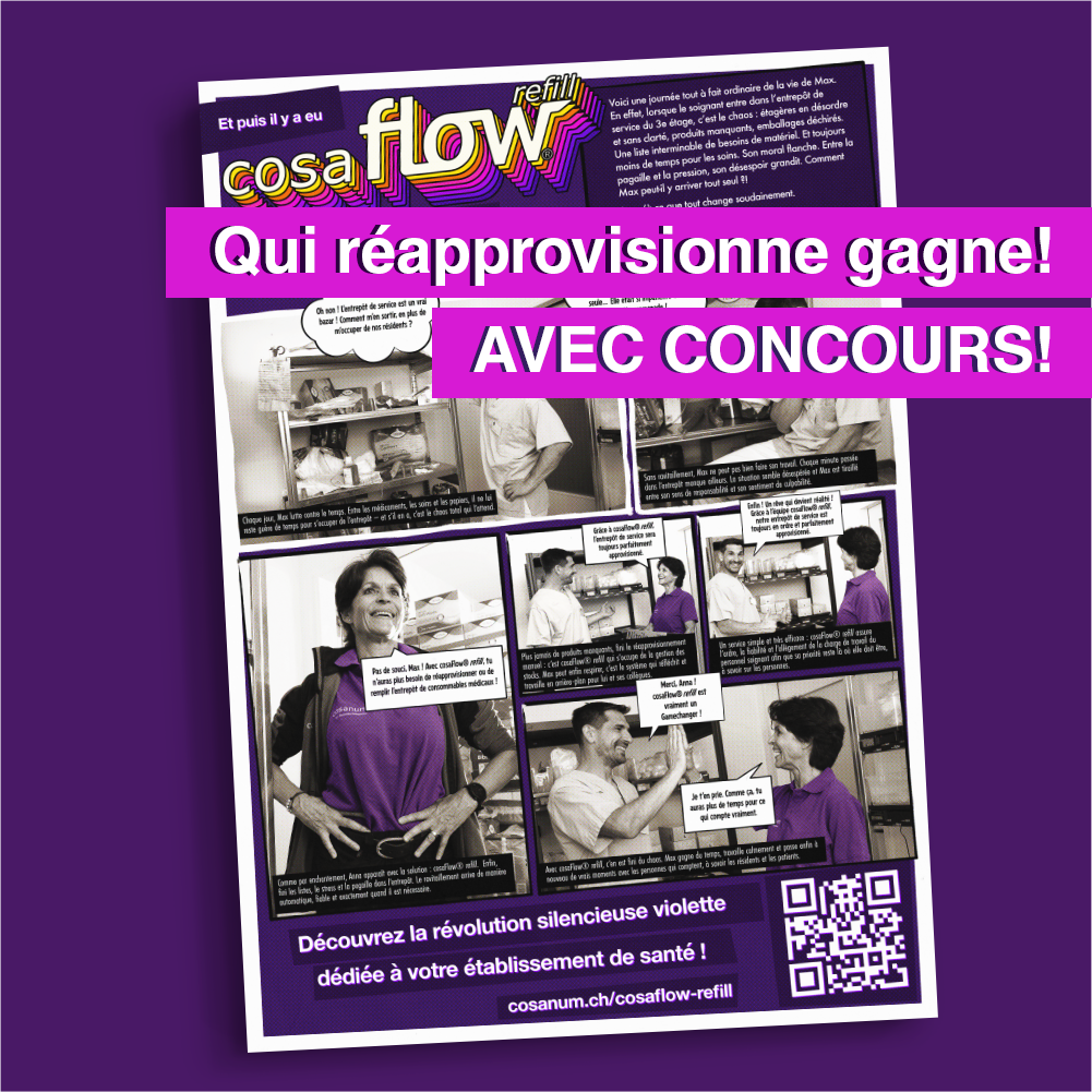 Et... cosaFlow® refill est arrivé