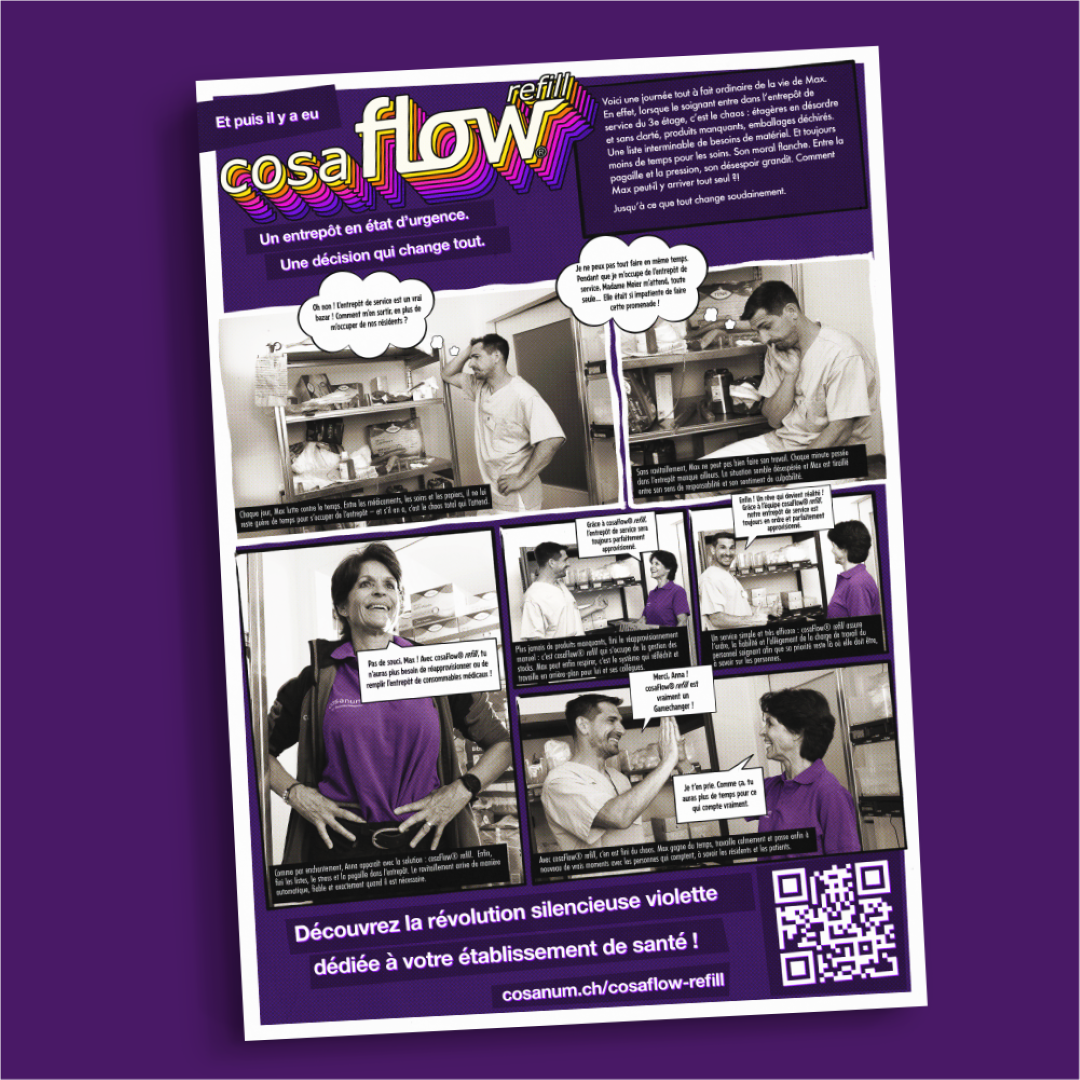 Et... cosaFlow® refill est arrivé